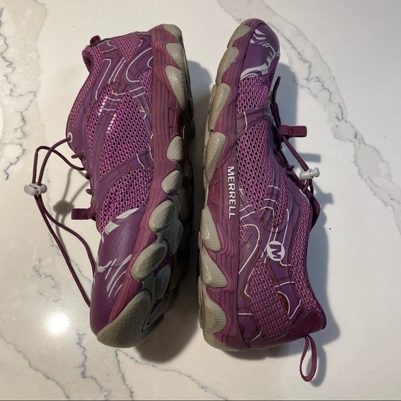 MERRELL Sz 8.5 Performance Footwear Open Fabric Breathable Athletic Sneakers - Picture 3 of 9